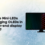 How are Mini-LEDs challenging OLEDs in the high-end display market